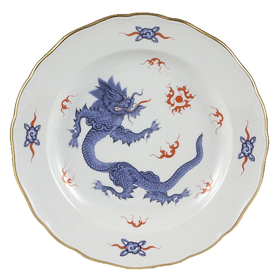 Meissen Ming Dragon, Light Blue